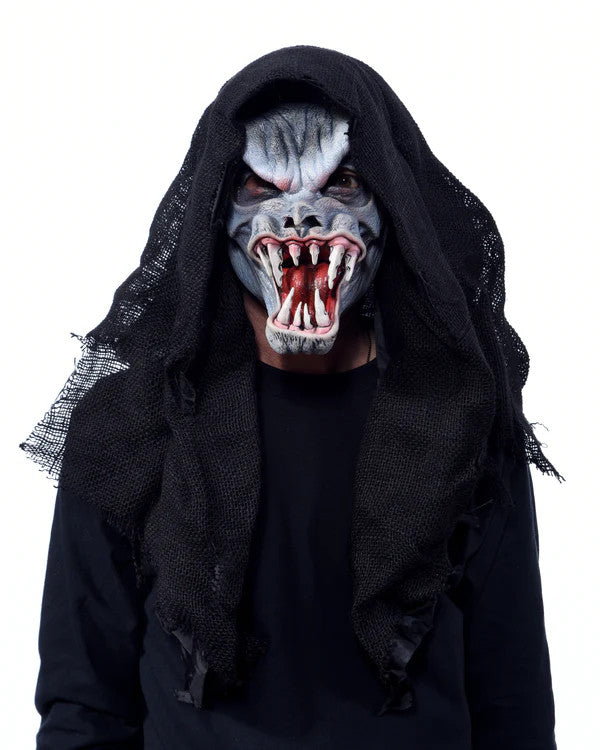 Fanged Death Monster Mask- front view
