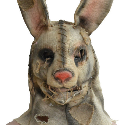 Burlap Rabbit Scarecrow Mask