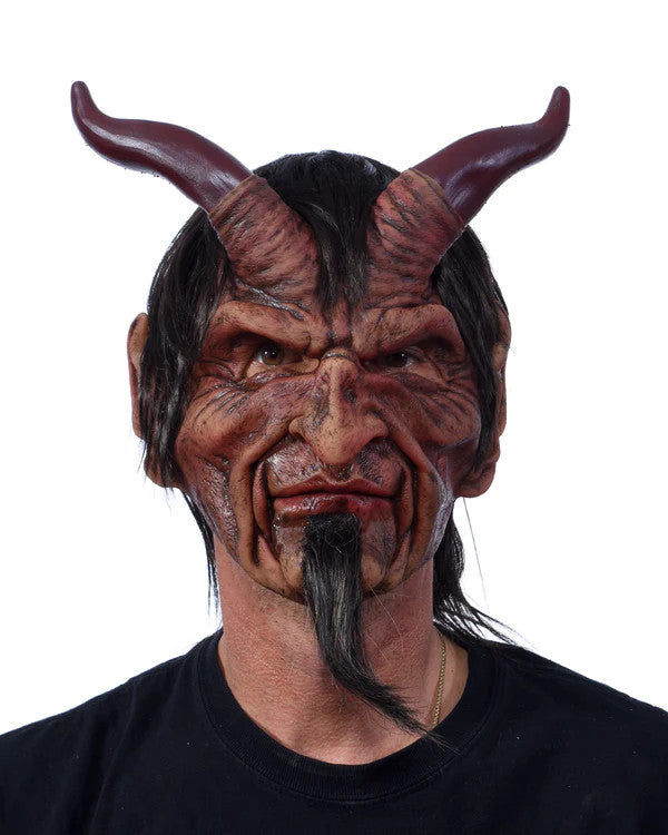 The Wicked One Mask- front view, mouth closed