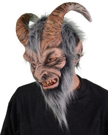 Krampus Deluxe Mask- angled view