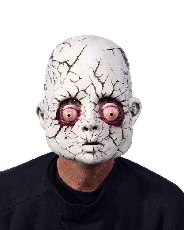 Crack Baby Doll Mask- front view