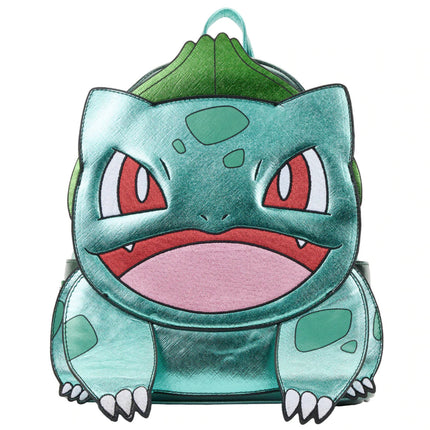 Pokemon Metallic Bulbasaur Mini Backpack- front view