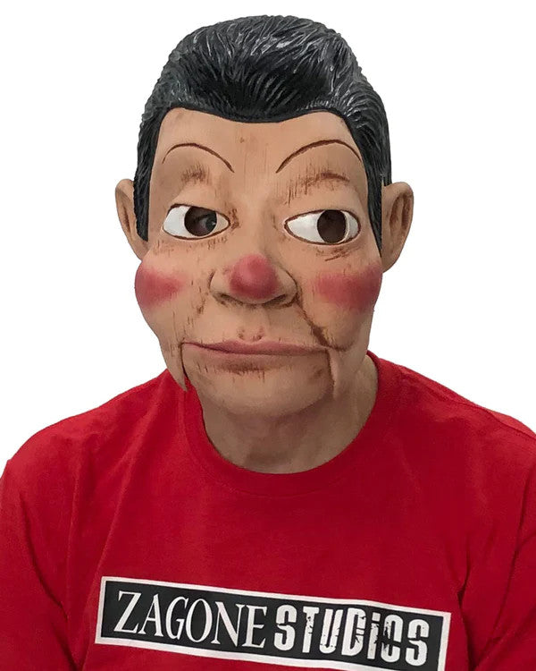 Big Dummy Ventriloquist Doll Mask- front view