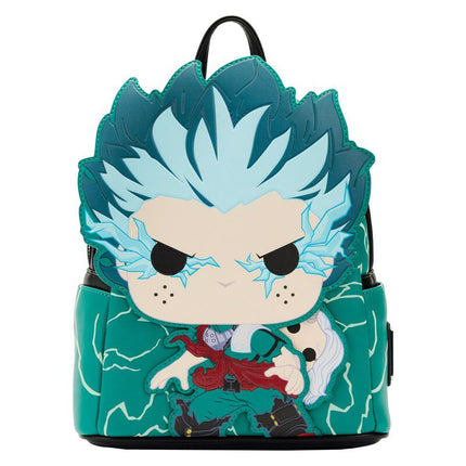 POP! My Hero Academia Deku Infinity Glow In The Dark Cosplay Mini Backpack- front view