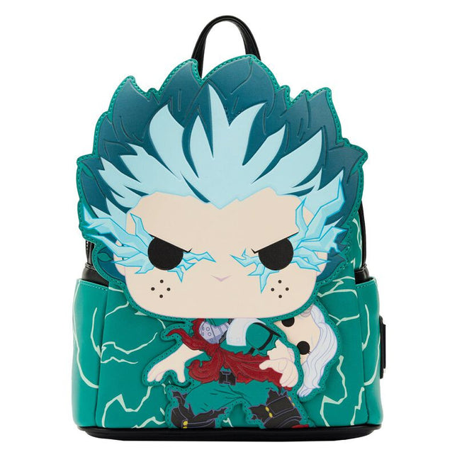 POP! My Hero Academia Deku Infinity Glow In The Dark Cosplay Mini Backpack- front view