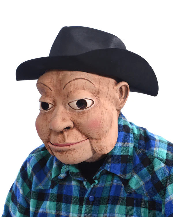 Toy Cowboy Mask- closed mouth
