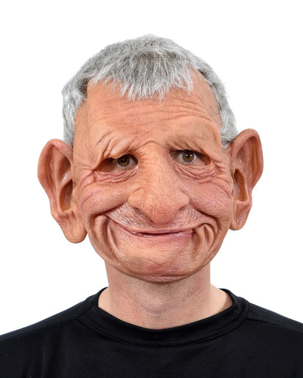 Papa Old Man Mask- mouth closed
