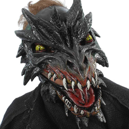 Noir Dragone Black Dragon Mask