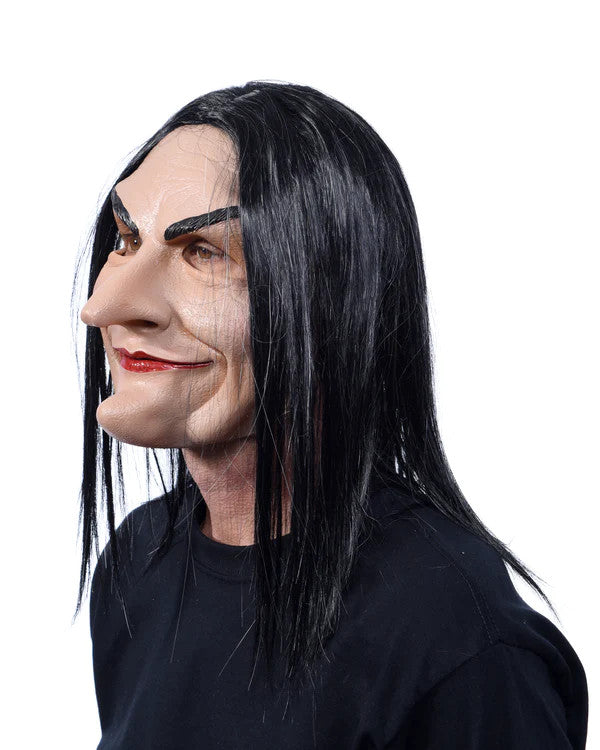 Evil Step Sister Mask- left side view, mouth closed