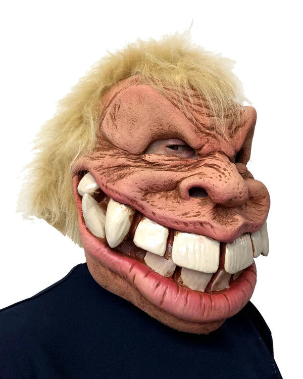 Myles of Smiles Monster Mask- angled view