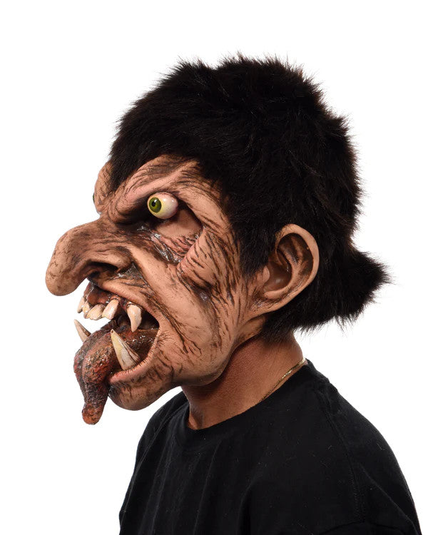 Liquor the Devious Fiend Mask- angled left view