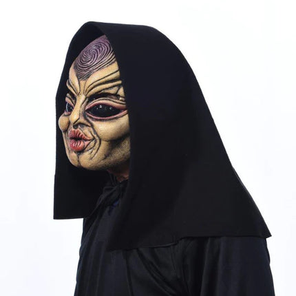 Cassiopeia Queen Alien Mask- angled left side view