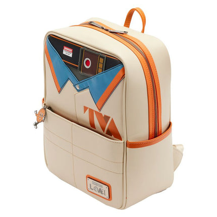 Marvel Loki Variant TVA Mini Backpack- top angled view