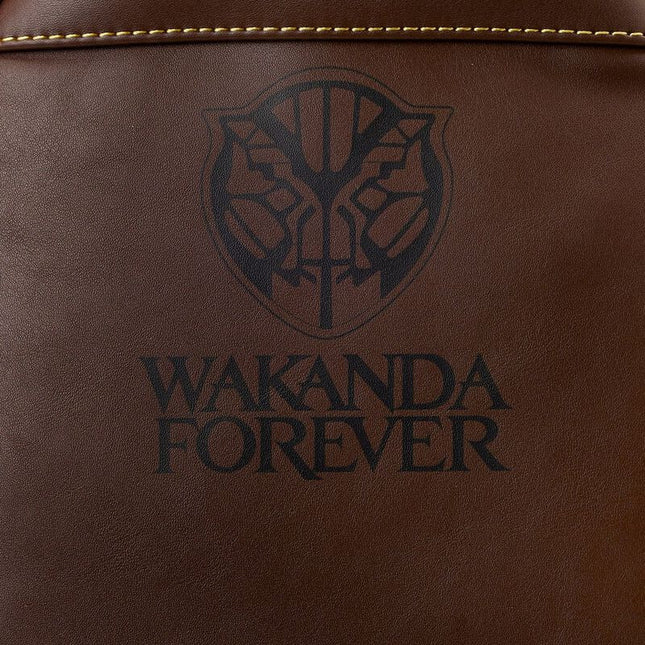 Marvel Black Panther Okoye Cosplay Mini Backpack- up close back view