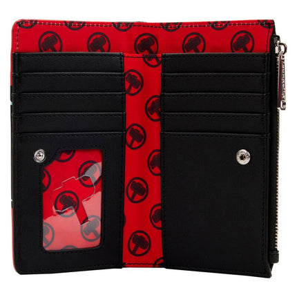 Marvel Thor Love & Thunder Glow In The Dark Wallet- inside view