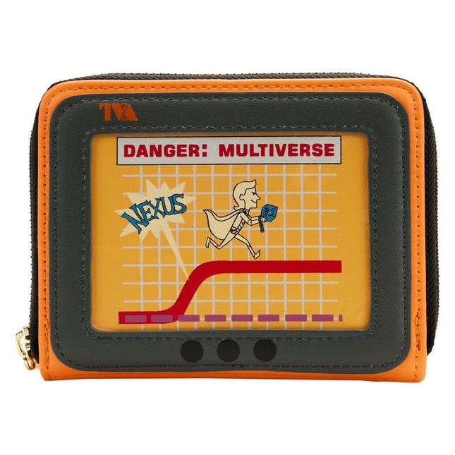 Marvel Loki Miss Minutes Wallet- front view
