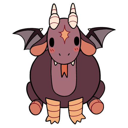 Mini Squishable Jersey Devil- Inspiration Sketch