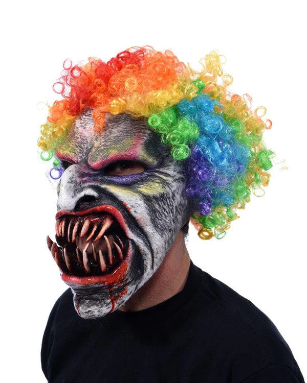 Sick-O Clown Mask- left side view