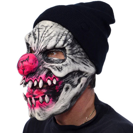 UV Glowing Funny Bones Mask- left side view