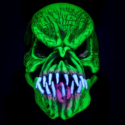 UV Green Glow Phissed Off Mask