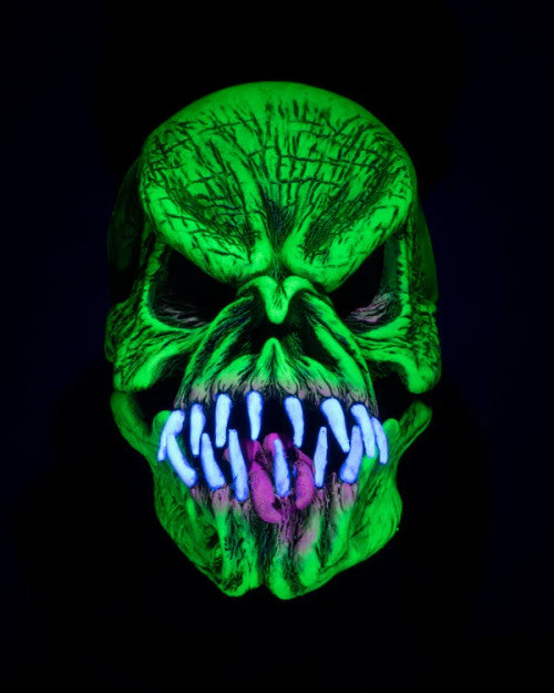 UV Green Glow Phissed Off Mask