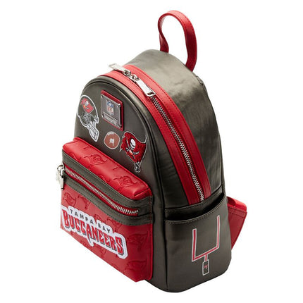 NFL Tampa Bay Buccaneers Patches Mini Backpack- side view