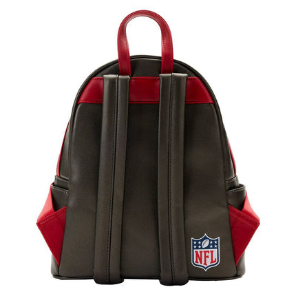 NFL Tampa Bay Buccaneers Patches Mini Backpack- back view