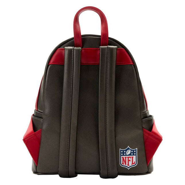 NFL Tampa Bay Buccaneers Patches Mini Backpack- back view
