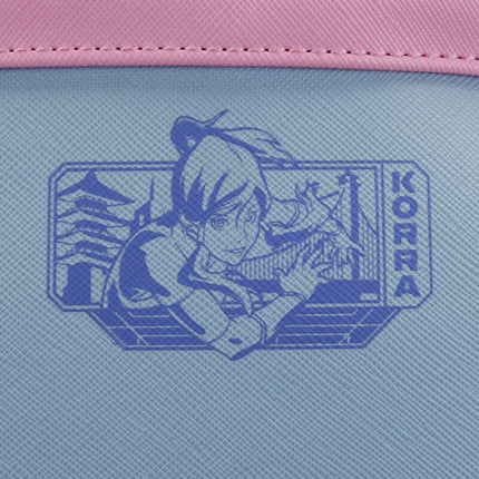 Legend Of Korra Mini Backpack- close up back view