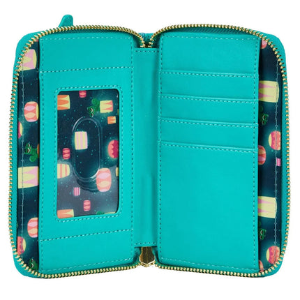Tangled Rapunzel Castle Glow In The Dark Wallet- inside view