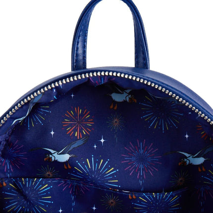 The Little Mermaid Ariel Fireworks Light Up Mini Backpack- inside print