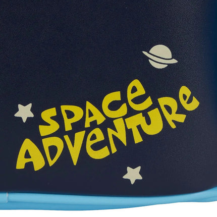 Lilo And Stitch Space Adventure Glow In The Dark Mini Backpack- up close back view