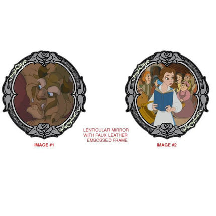 Disney Villains Scene Gaston Mini Backpack- lenticular view