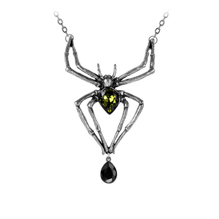 Emerald Venom Necklace- close up