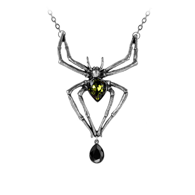 Emerald Venom Necklace- close up