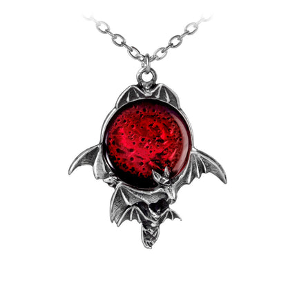 Blood Moon Pendant- close up