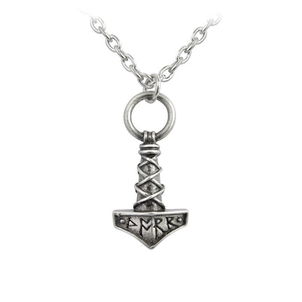 Thor's Hammer Amulet Pendant- close up