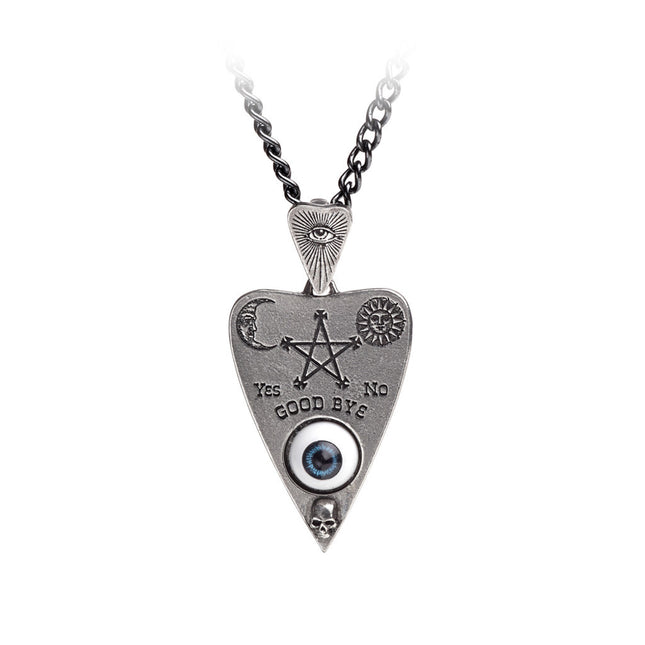 Planchette Pendant- close up front view