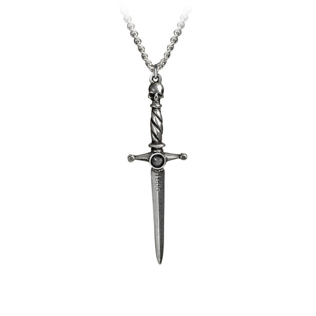 Hand Of Macbeth Dagger Pendant- close up