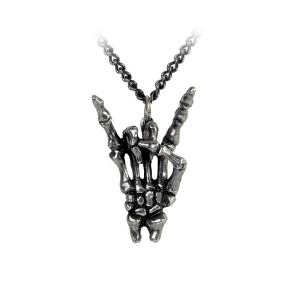 Maloik: Sign Of The Horns Maschio Necklace- close up