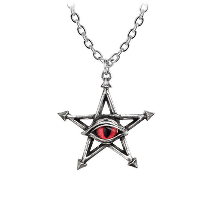 Red Curse Pendant- close up