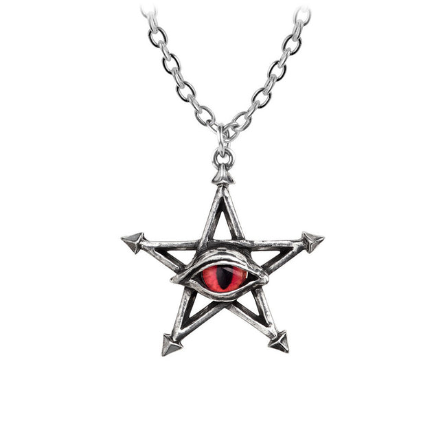 Red Curse Pendant- close up
