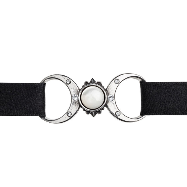 Triple Goddess Choker- close up