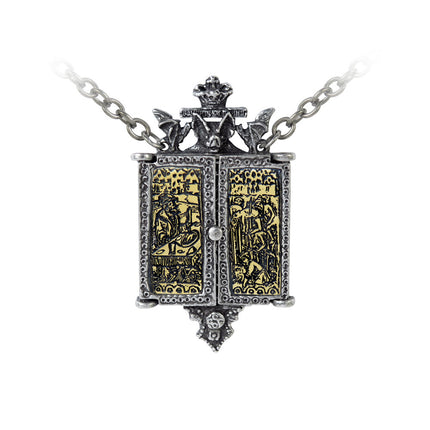 Balkan Triptych Icon Locket