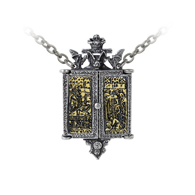 Balkan Triptych Icon Locket