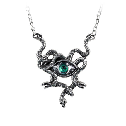Gorgons Eye Necklace- close up