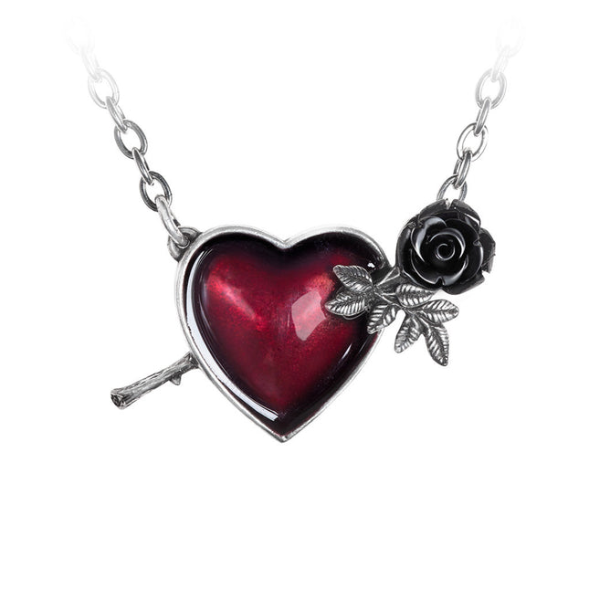 Wounded By Love Necklace- close up