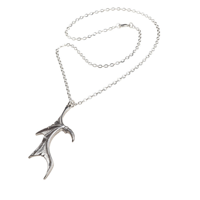 Darkling Heart Necklace- left wing necklace