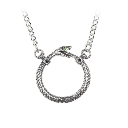 Sophia Serpent Necklace- close up