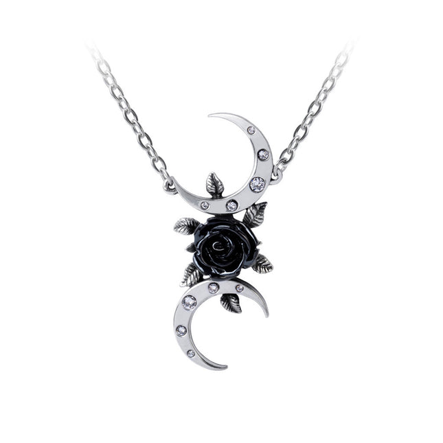 The Black Goddess Necklace- up close